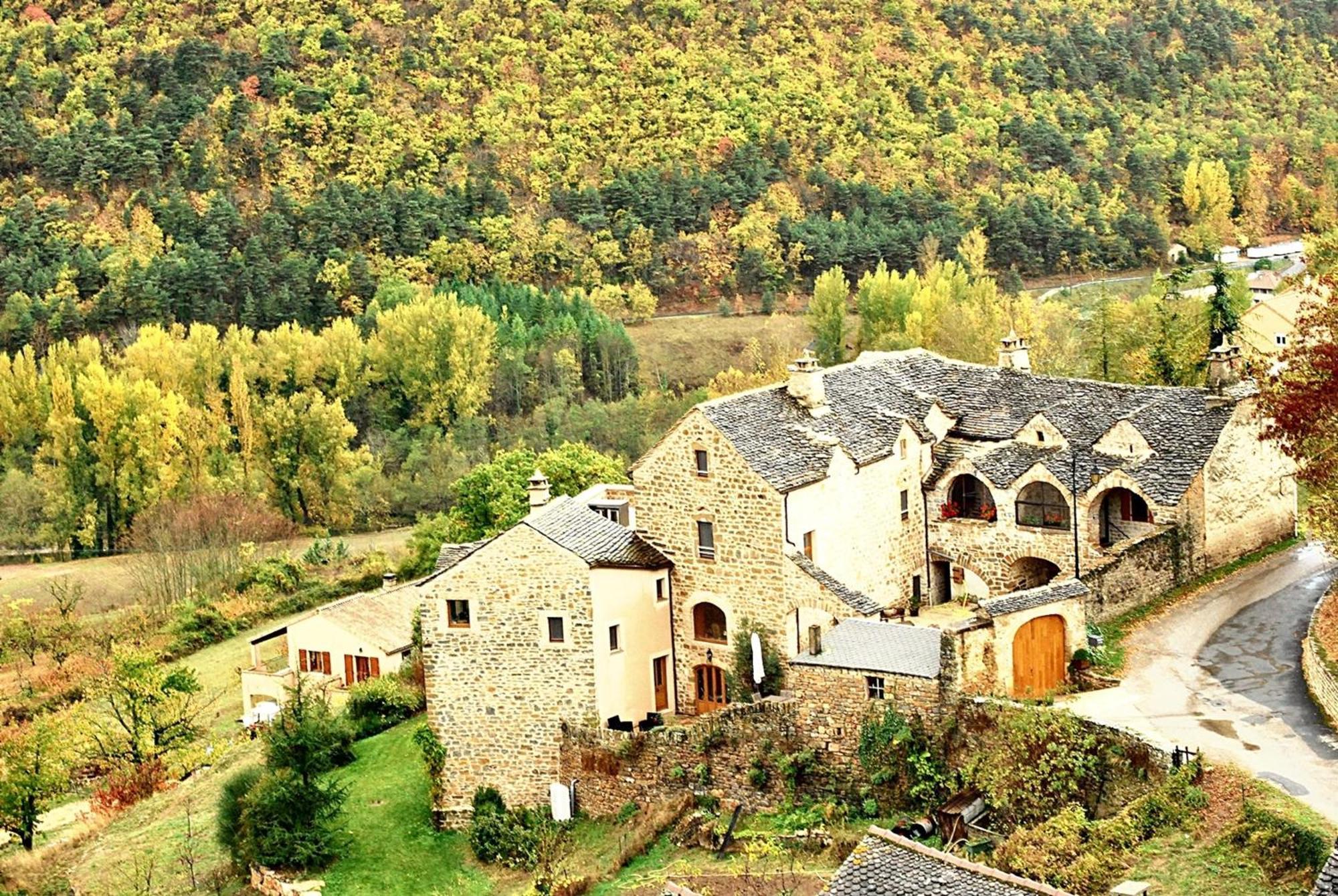 Maison Charmante Avec Vue Sur La Montagne, Mostuéjouls Exterior foto